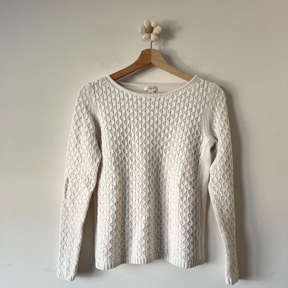 J. Crew Sweaters - J. Crew Ivory Textured Knit Sweater